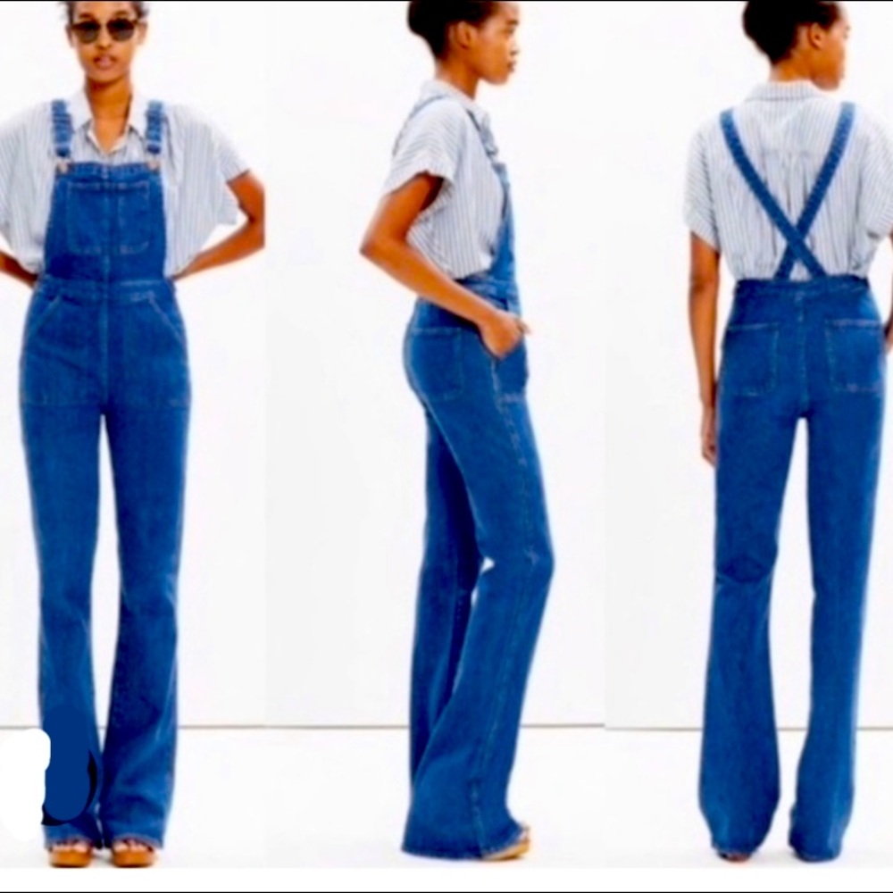 Madewell Flare Overalls S
